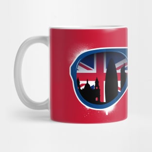 Union Jack London Skyline Sunglasses Mug